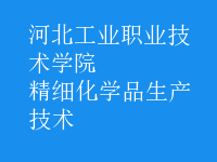 精細化學品生產(chǎn)技術