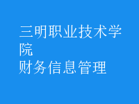 財務(wù)信息管理