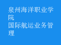 國(guó)際航運(yùn)業(yè)務(wù)管理
