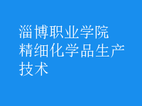 精細化學品生產(chǎn)技術