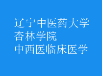 中西醫(yī)臨床醫(yī)學
